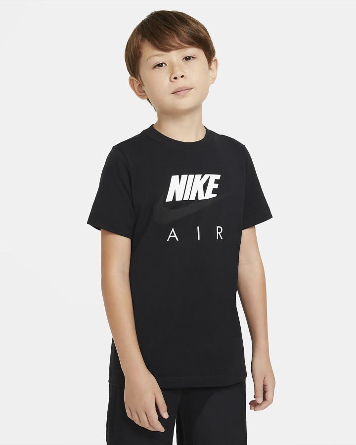 Nike Air Kids Za Dječake Majice Crne | HR-53640AUKG