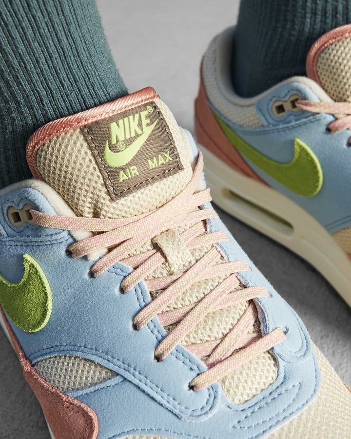 Nike Air Max 1 Muške Tenisiće Plave Zelene | HR-60574HQRW