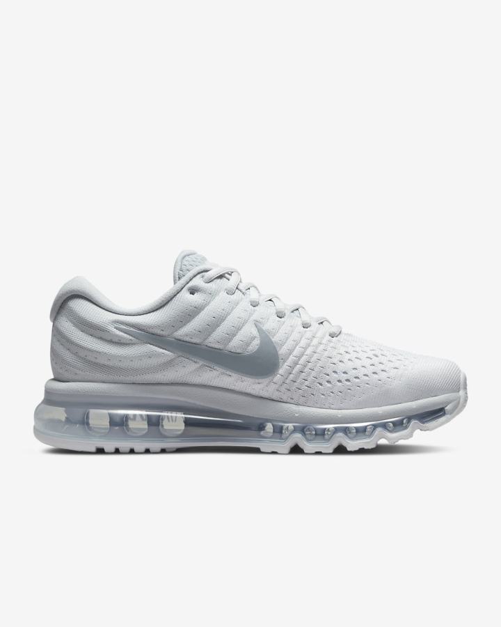 Nike Air Max 2017 Ženske Tenisiće Platine Bijele Sive | HR-85971MKQR