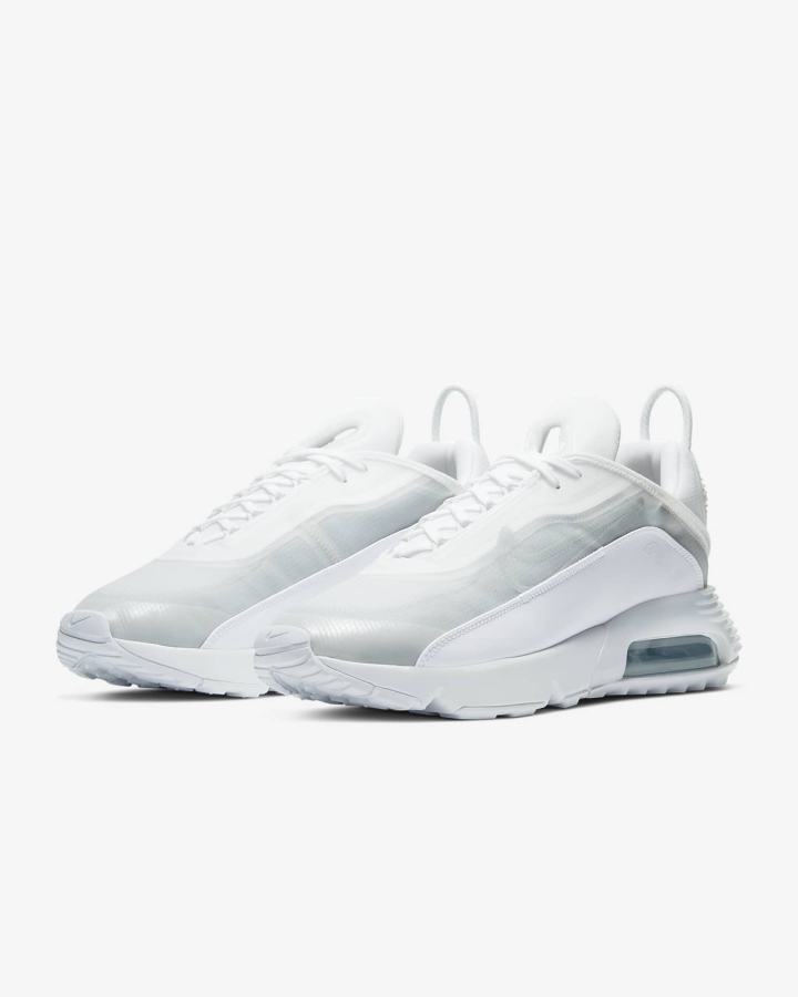 Nike Air Max 2090 Muške Tenisiće Bijele Sive Platine Bijele | HR-87435IQEP