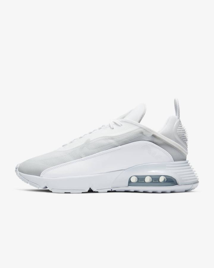 Nike Air Max 2090 Muške Tenisiće Bijele Sive Platine Bijele | HR-87435IQEP