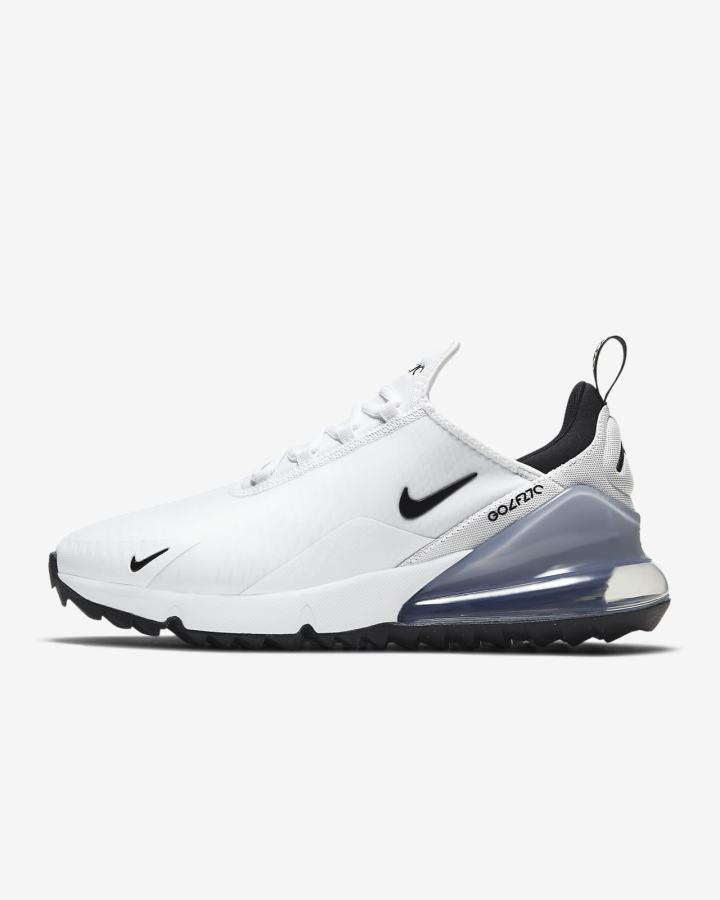 Nike Air Max 270 G Muške Cipele Za Golf Bijele Platine Crne | HR-12935GICY