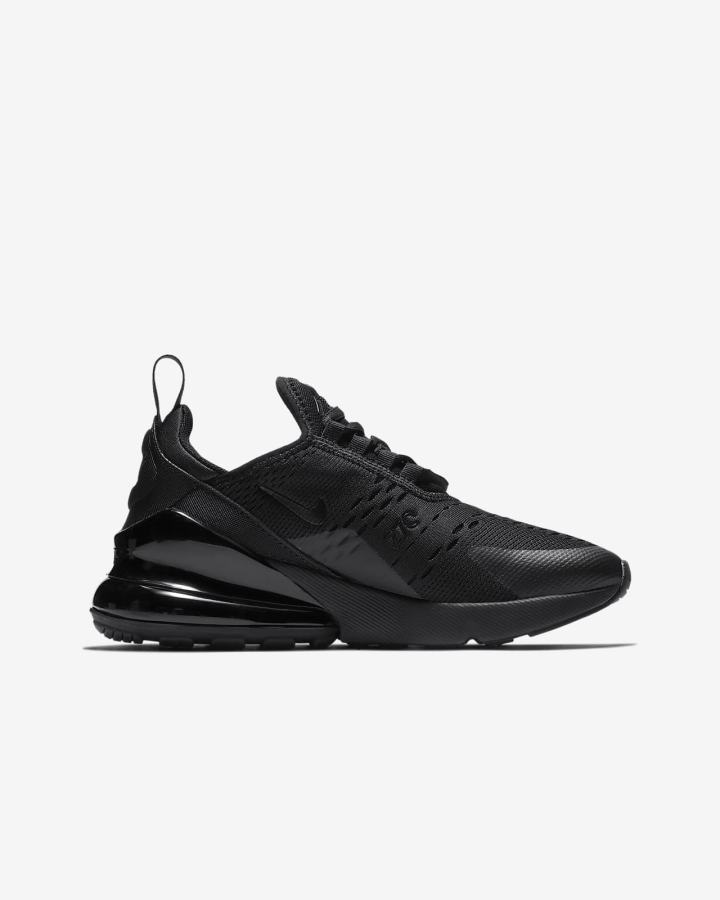 Nike Air Max 270 Kids Za Dječake Tenisiće Crne | HR-56082EWOD