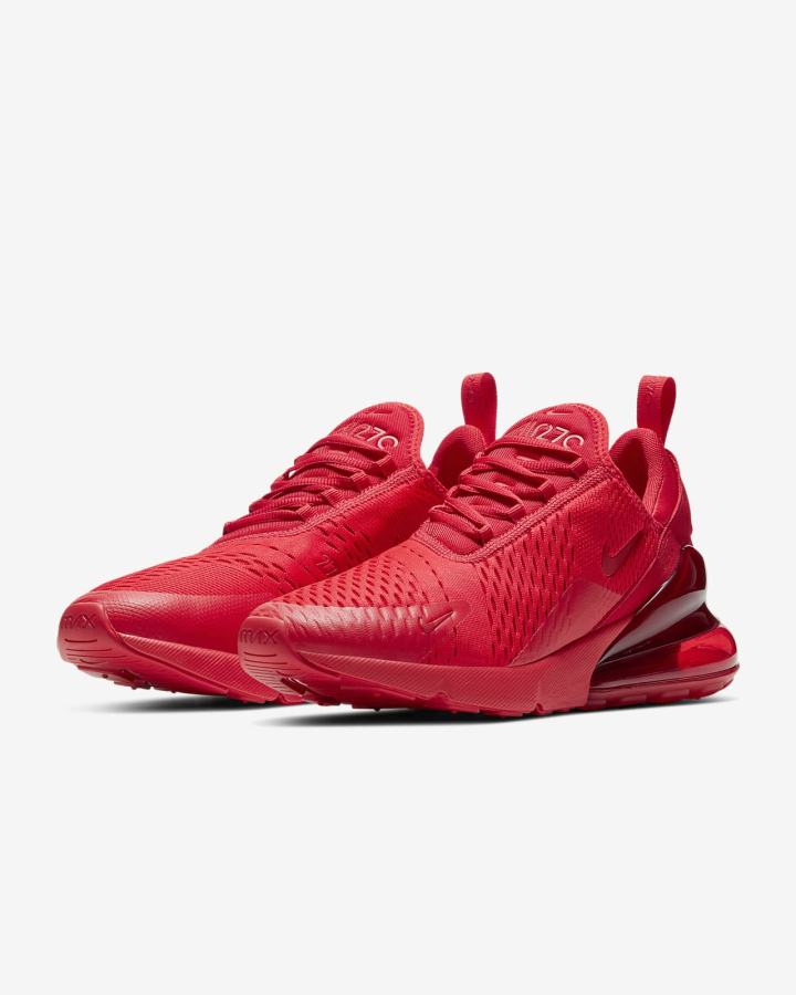 Nike Air Max 270 Muške Tenisiće Crvene Crne Crvene | HR-57280DHQU