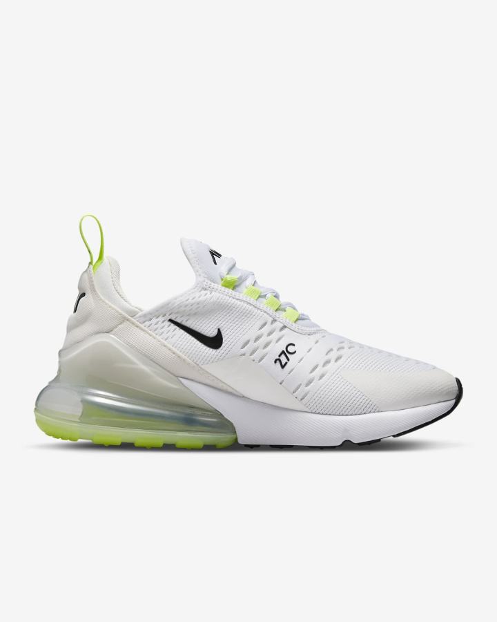 Nike Air Max 270 Ženske Tenisiće Bijele Svijetlo Bež Zelene Crne | HR-57248CFET