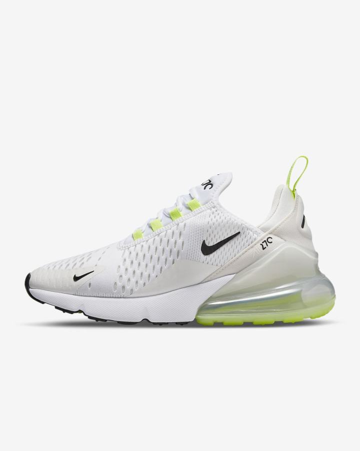 Nike Air Max 270 Ženske Tenisiće Bijele Svijetlo Bež Zelene Crne | HR-57248CFET