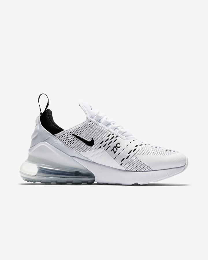 Nike Air Max 270 Ženske Tenisiće Bijele Crne | HR-82630PYXI