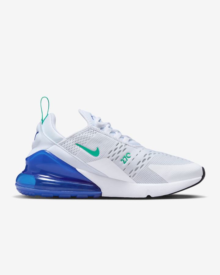 Nike Air Max 270 Ženske Tenisiće Bijele Crne Zelene | HR-98163AVQN