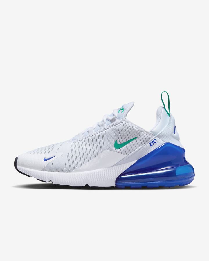 Nike Air Max 270 Ženske Tenisiće Bijele Crne Zelene | HR-98163AVQN