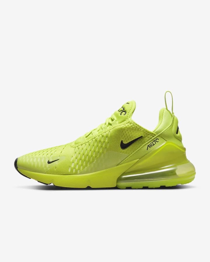 Nike Air Max 270 Ženske Tenisiće Zelene Svijetlo Limun Crne | HR-25840PZVI