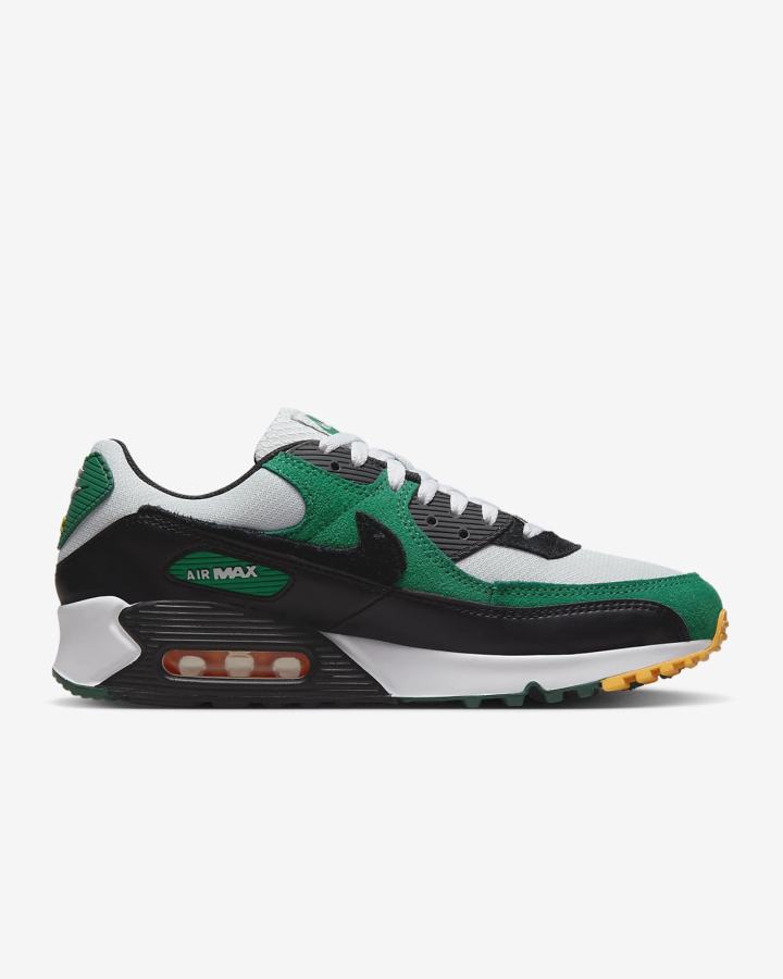 Nike Air Max 90 Muške Tenisiće Platine Zelene Zlatne Crne | HR-45036RQGO