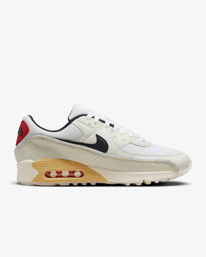 Nike Air Max 90 SE Muške Tenisiće Bijele Svijetlo Bež Crne | HR-27964XUYF