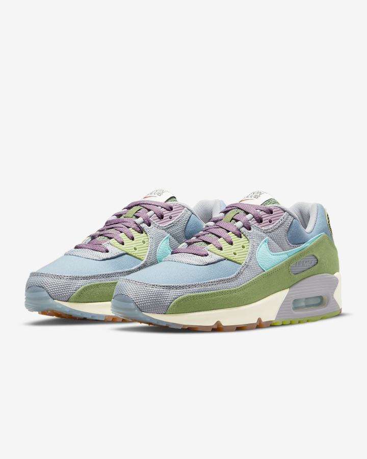 Nike Air Max 90 SE Muške Tenisiće Plave Sive | HR-20568QSIO