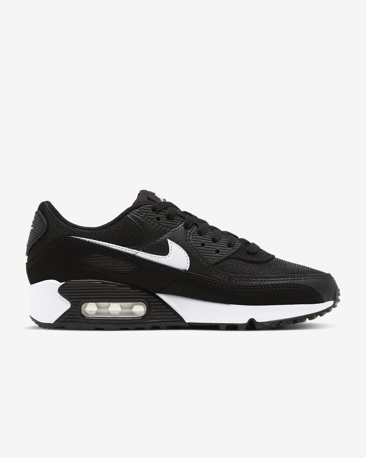 Nike Air Max 90 Ženske Tenisiće Crne Bijele | HR-31208KUYX