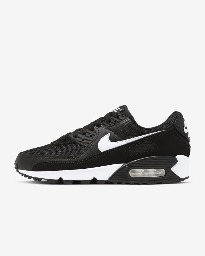 Nike Air Max 90 Ženske Tenisiće Crne Bijele | HR-31208KUYX