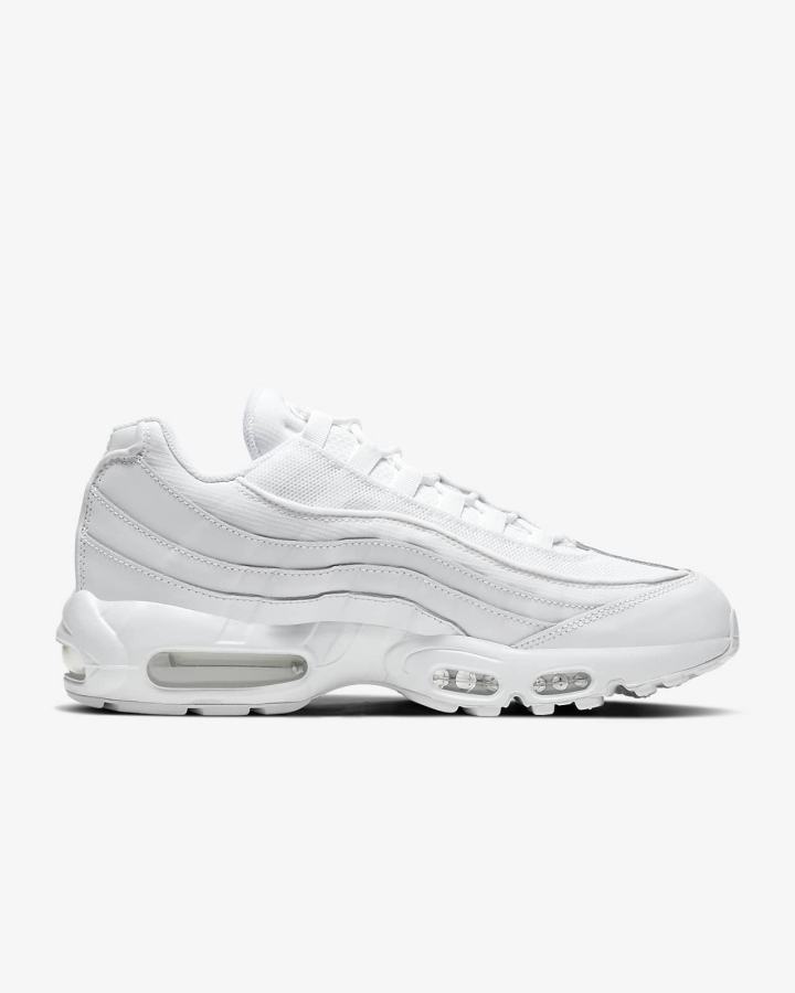 Nike Air Max 95 Essential Muške Tenisiće Bijele Sive Bijele | HR-41279BPHR