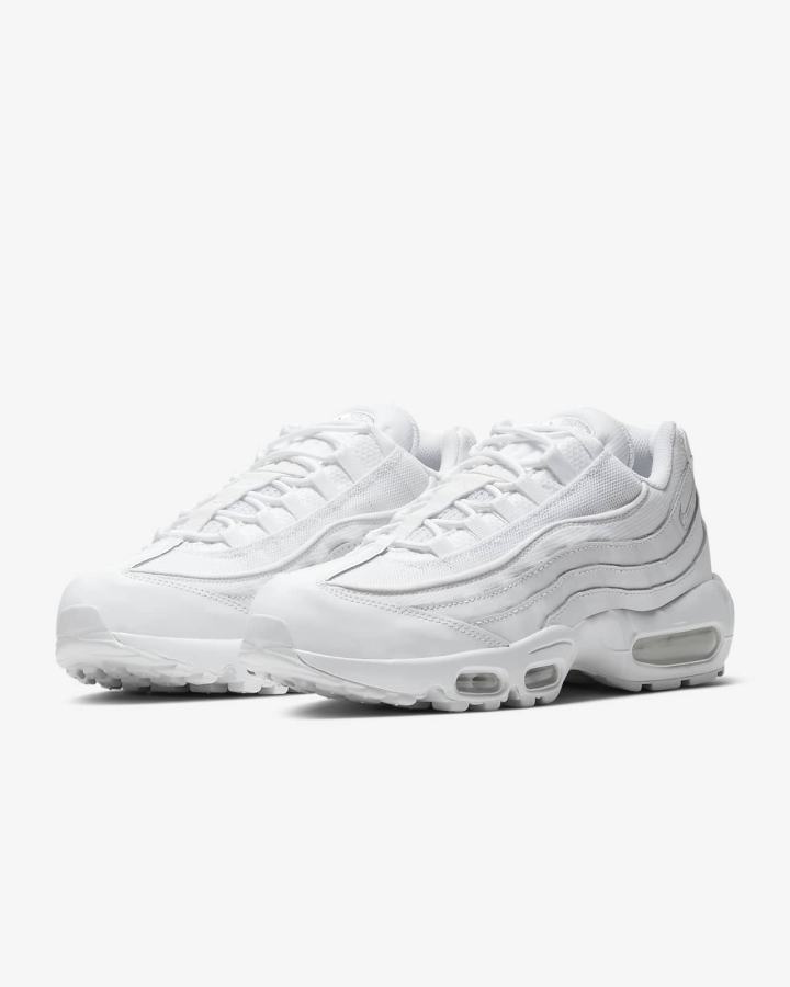 Nike Air Max 95 Essential Muške Tenisiće Bijele Sive Bijele | HR-41279BPHR