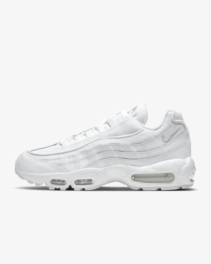 Nike Air Max 95 Essential Muške Tenisiće Bijele Sive Bijele | HR-41279BPHR