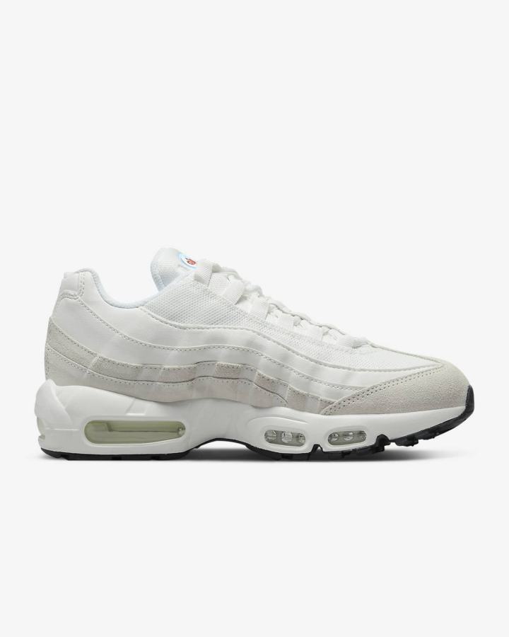 Nike Air Max 95 Ženske Tenisiće Bijele Narančaste Crne Plave | HR-60781ZXKU