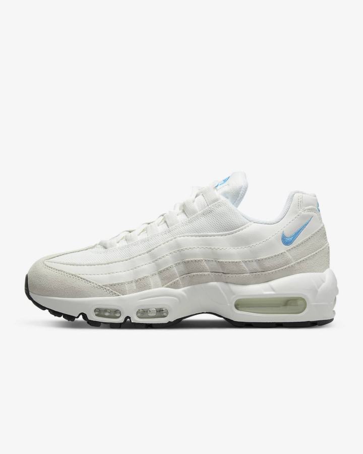 Nike Air Max 95 Ženske Tenisiće Bijele Narančaste Crne Plave | HR-60781ZXKU