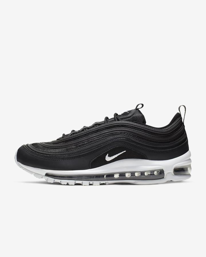 Nike Air Max 97 Muške Tenisiće Crne Bijele | HR-14875KSOA