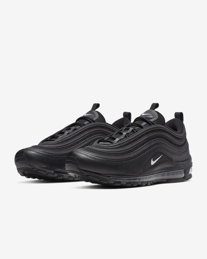 Nike Air Max 97 Muške Tenisiće Crne Tamno Sive Bijele | HR-59713ZPMT