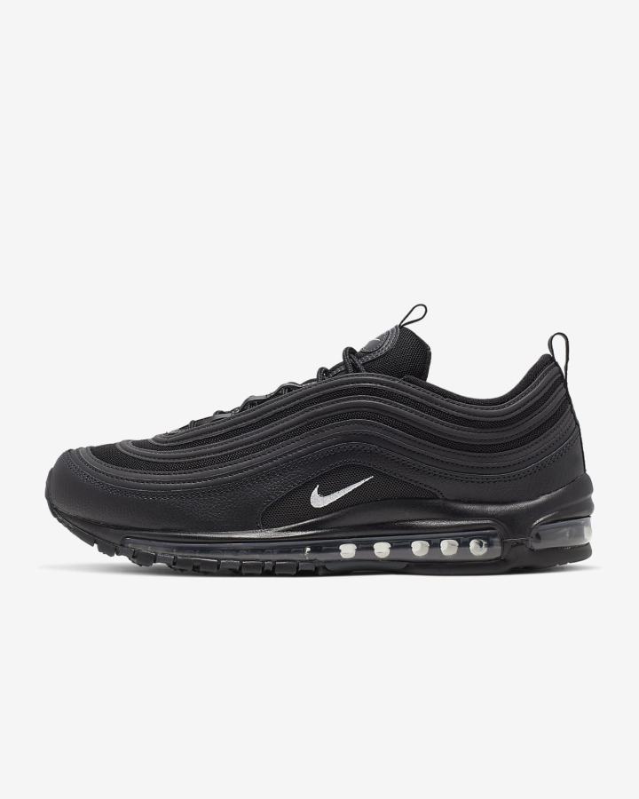 Nike Air Max 97 Muške Tenisiće Crne Tamno Sive Bijele | HR-59713ZPMT