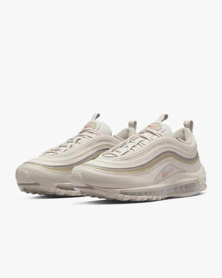 Nike Air Max 97 Muške Tenisiće Krem Kaki Boja Maslinasto Zelene Sive Crvene | HR-06143CDBN