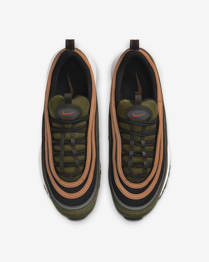 Nike Air Max 97 Muške Tenisiće Zelene Crne Tamno | HR-25186NKJB