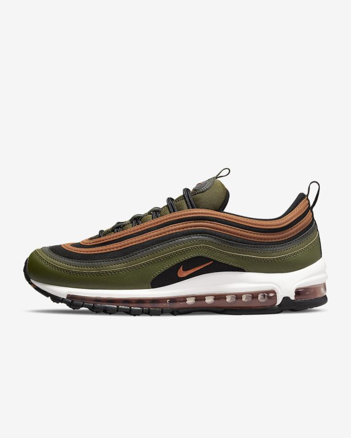 Nike Air Max 97 Muške Tenisiće Zelene Crne Tamno | HR-25186NKJB