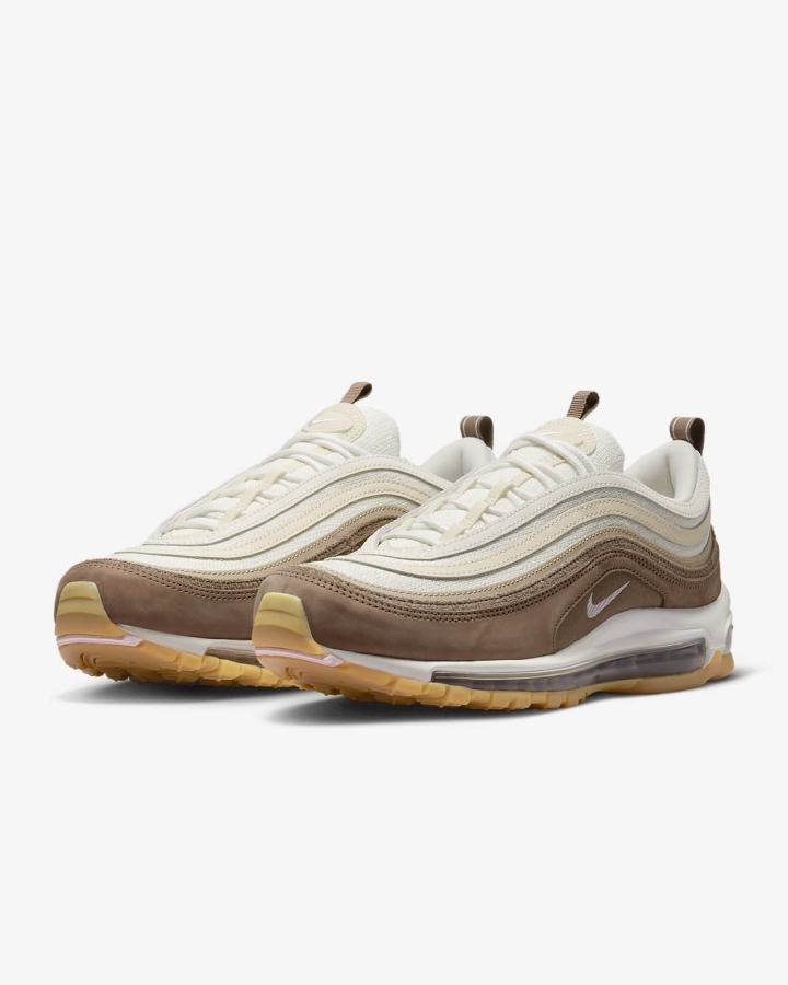 Nike Air Max 97 Premium Muške Tenisiće Smeđe Svijetlo Smeđe Roze | HR-42703TLFV