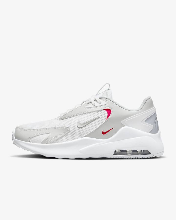 Nike Air Max Bolt Ženske Tenisiće Bijele Crvene Metalne Platine | HR-49870OMTC