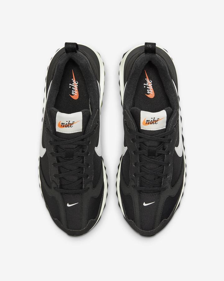 Nike Air Max Dawn Ženske Tenisiće Crne Metalne Srebrne Narančaste Bijele | HR-53641EGMC