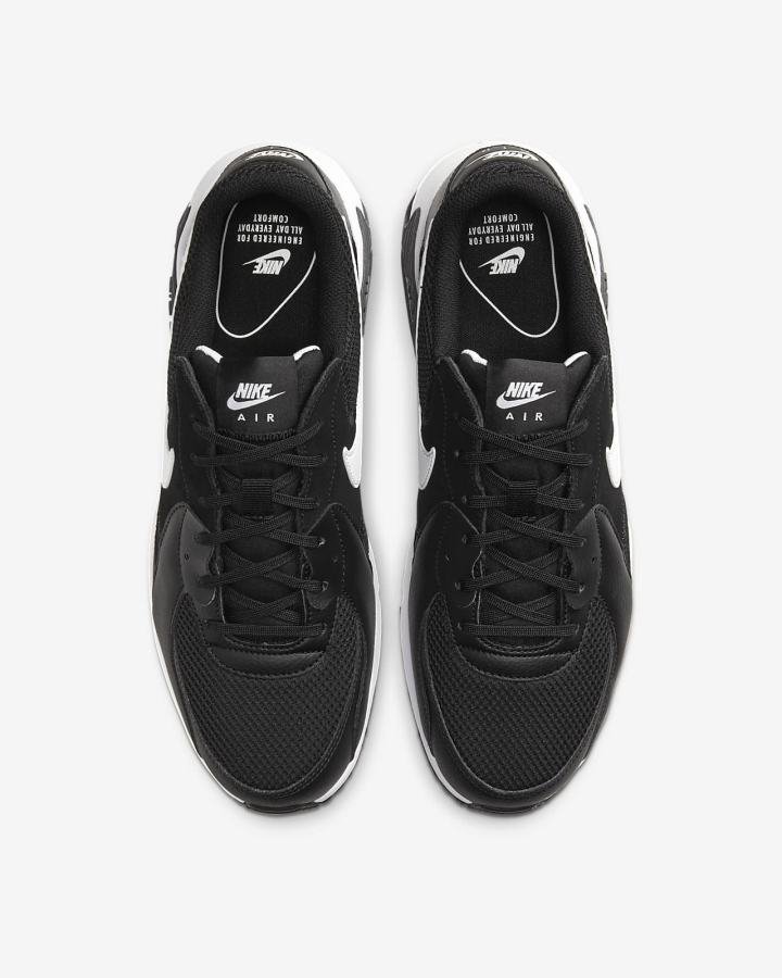 Nike Air Max Excee Muške Tenisiće Crne Tamno Sive Bijele | HR-48976XSBG