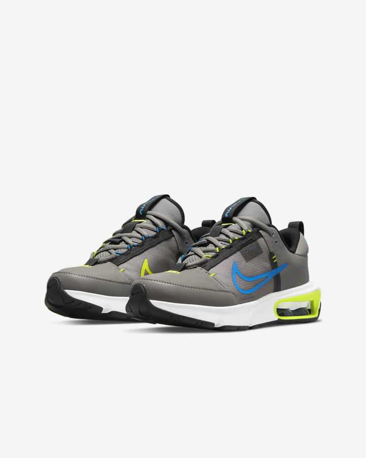 Nike Air Max INTRLK Kids Za Djevojčice Tenisiće Plave Sive Crne Zelene Plave | HR-46831BIFY