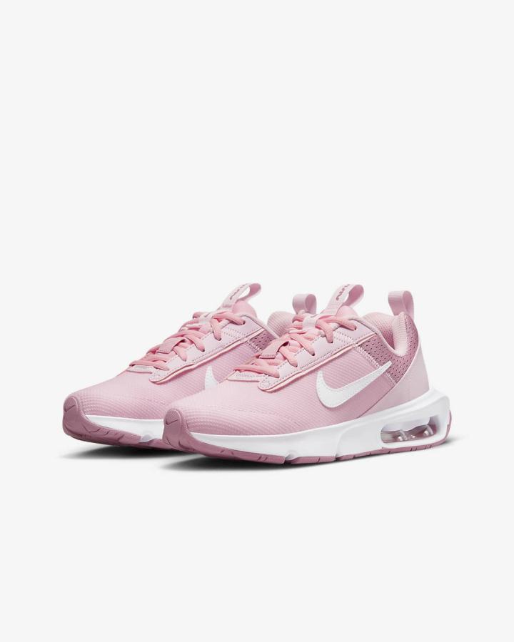 Nike Air Max INTRLK Lite Kids Za Djevojčice Tenisiće Roze Roze Bijele | HR-20356QMXN