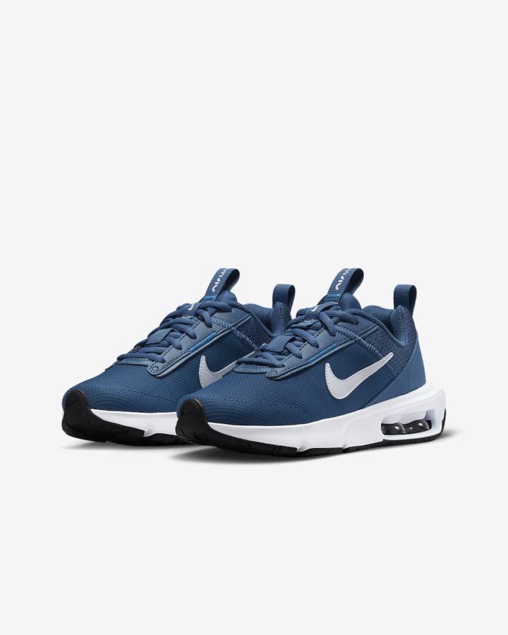 Nike Air Max INTRLK Lite Kids Za Djevojčice Tenisiće Tamnoplave Svijetlo Plave Crne Bijele | HR-35701QXVP