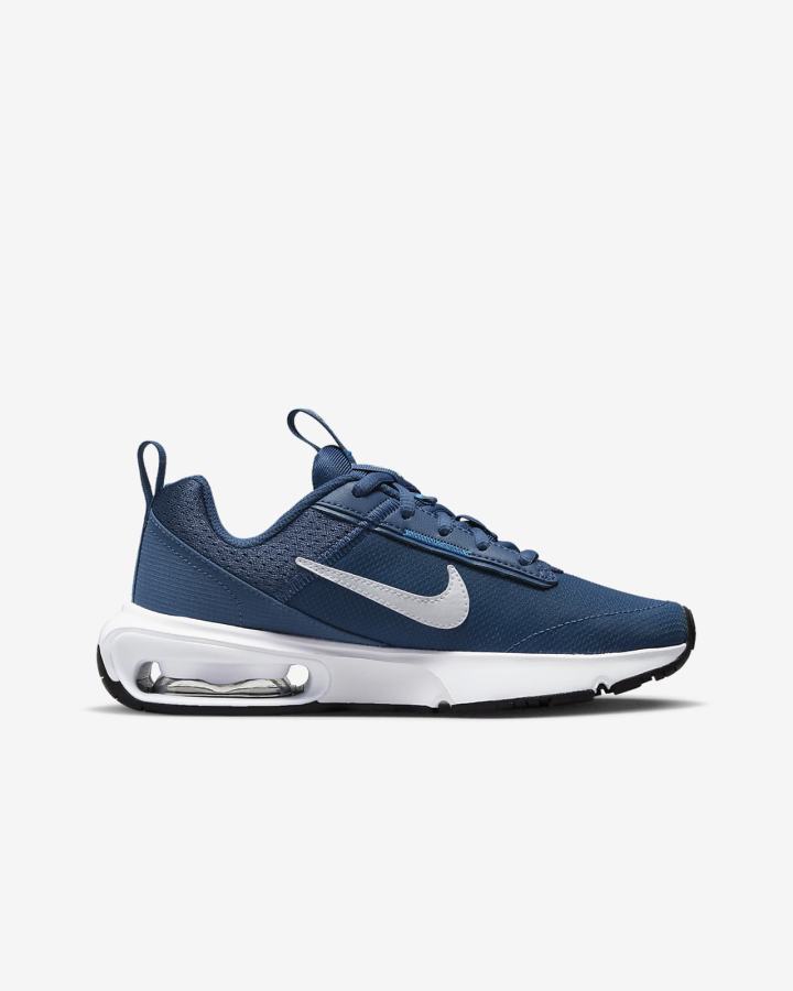 Nike Air Max INTRLK Lite Kids Za Dječake Tenisiće Tamnoplave Svijetlo Plave Crne Bijele | HR-25679YCWV