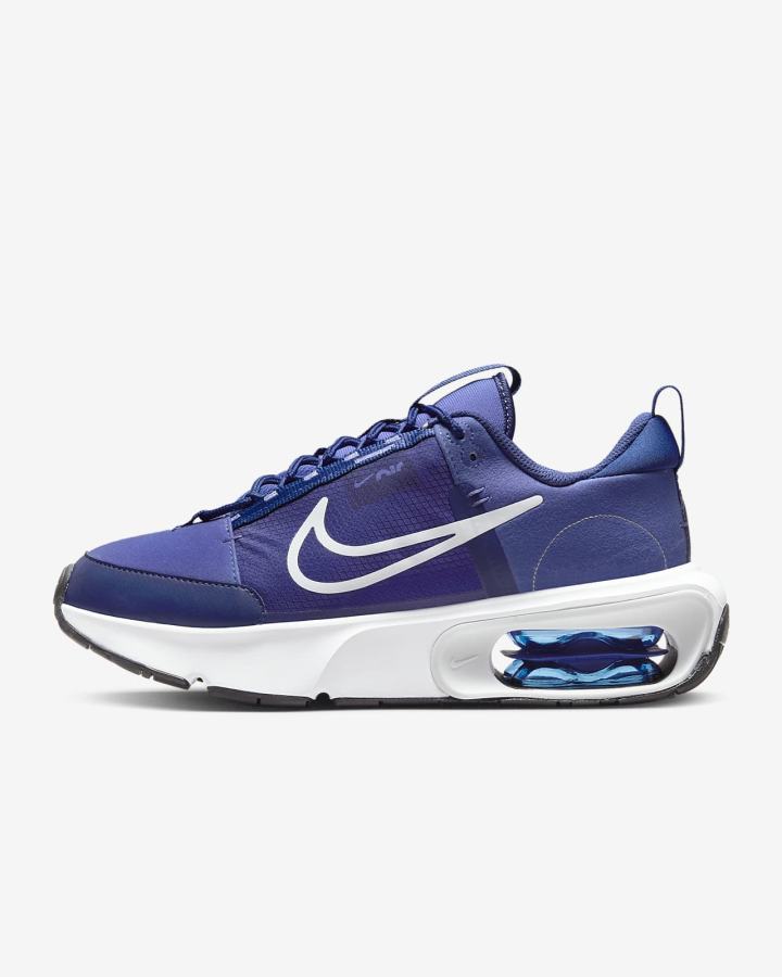 Nike Air Max INTRLK Ženske Tenisiće Tamno Kraljevska Plava Plave Bijele Platine | HR-08416XFBI