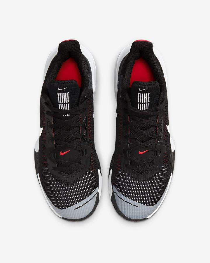 Nike Air Max Impact 3 Muške Košarkaške Cipele Crne Svijetlo Crvene Bijele | HR-23159UWVO