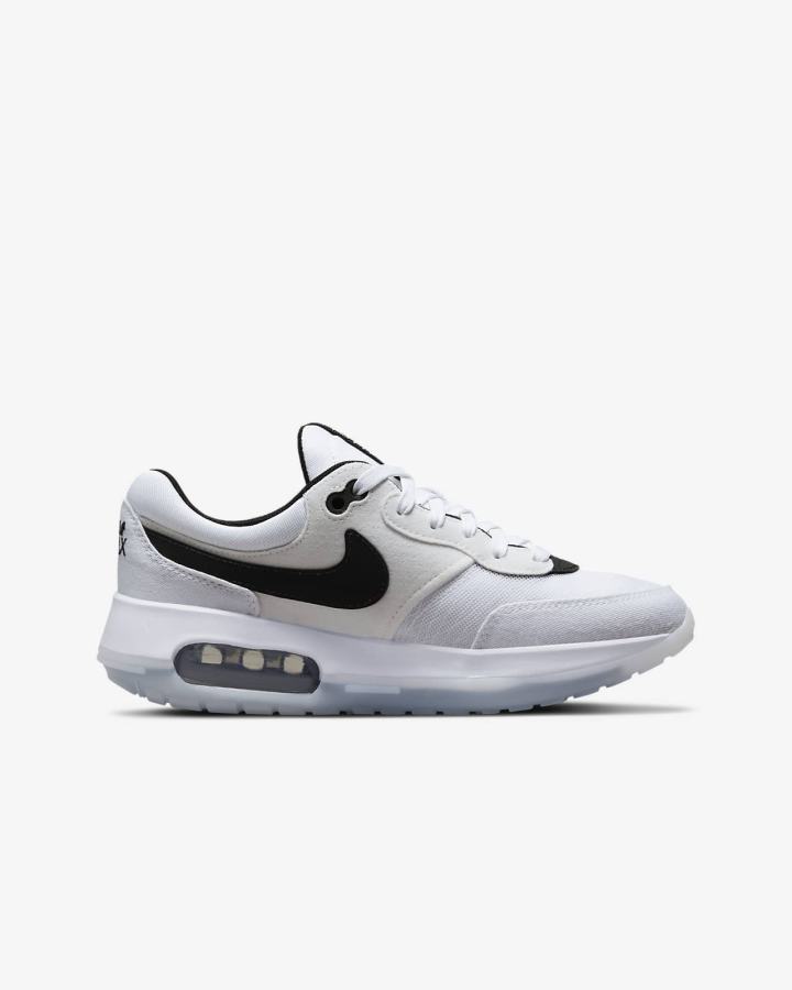 Nike Air Max Motif Kids Za Djevojčice Tenisiće Bijele Crne | HR-23981EFHM