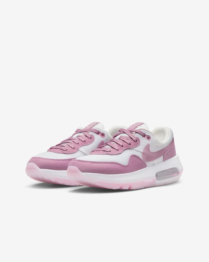 Nike Air Max Motif Kids Za Djevojčice Tenisiće Bijele Roze | HR-26301GISH