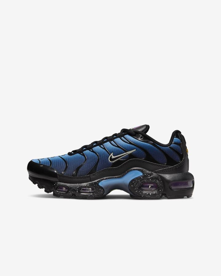 Nike Air Max Plus Kids Za Djevojčice Tenisiće Crne Plave Svijetlo Bordo | HR-52691BSCD