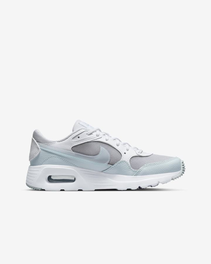 Nike Air Max SC Kids Za Djevojčice Tenisiće Bijele Metalne Srebrne | HR-54961GQLB