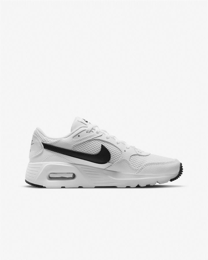 Nike Air Max SC Kids Za Djevojčice Tenisiće Bijele Crne | HR-69510OPXI