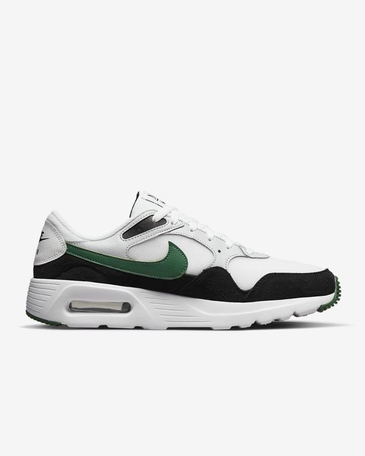 Nike Air Max SC Muške Tenisiće Bijele Crne Platine Zelene | HR-74069TKCL