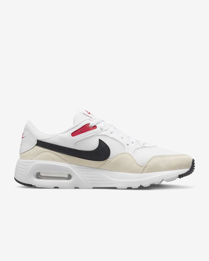 Nike Air Max SC Muške Tenisiće Bijele Crvene Crne | HR-93860XFVH