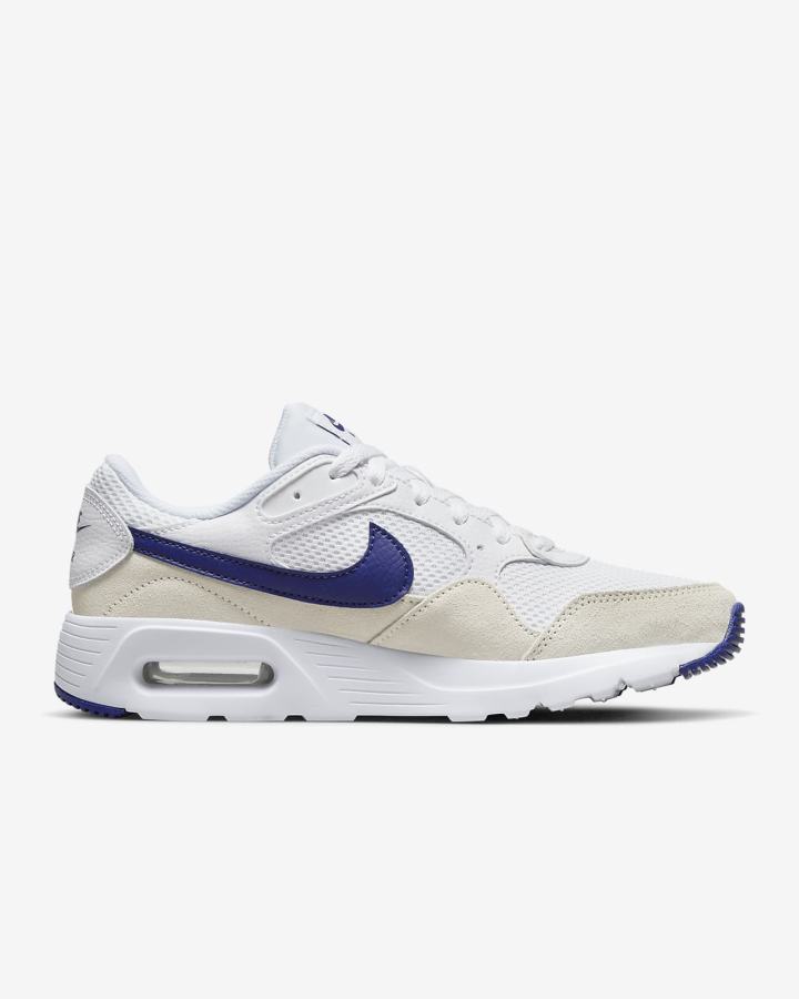 Nike Air Max SC Ženske Tenisiće Bijele Tamno Kraljevska Plava Plave | HR-31648UFHN