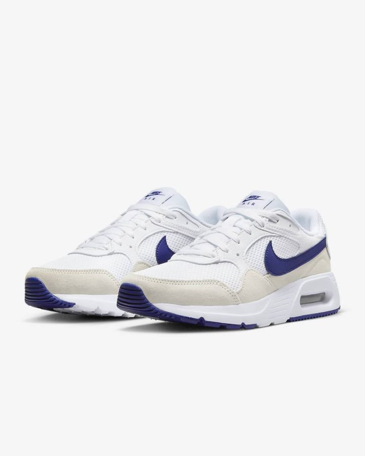 Nike Air Max SC Ženske Tenisiće Bijele Tamno Kraljevska Plava Plave | HR-31648UFHN