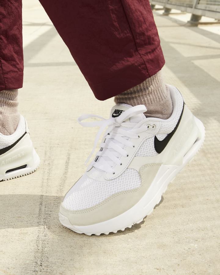 Nike Air Max SYSTM Ženske Tenisiće Bijele Crne | HR-05472UIYF